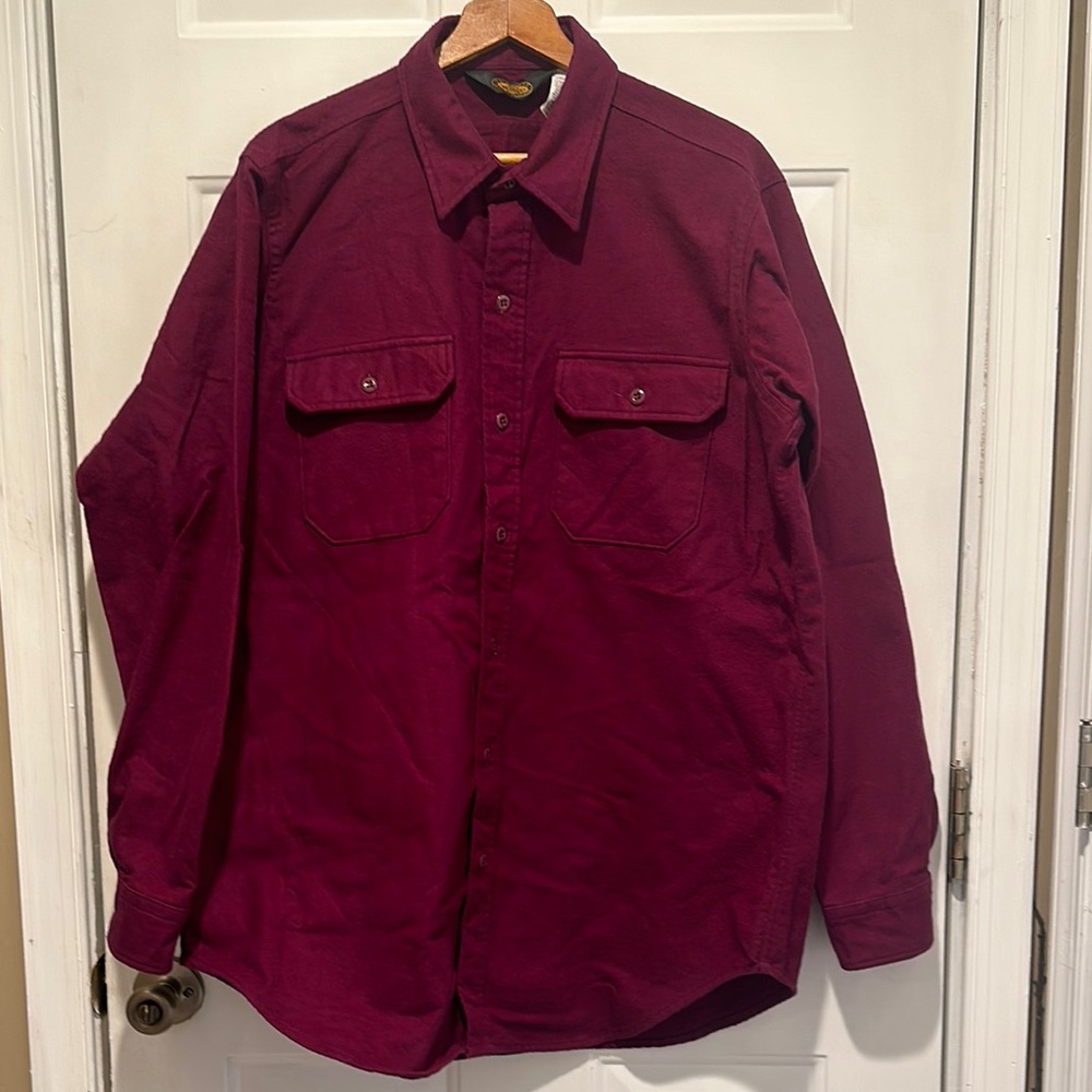 Vintage Woolrich Classic Chamois Button Down Shirt